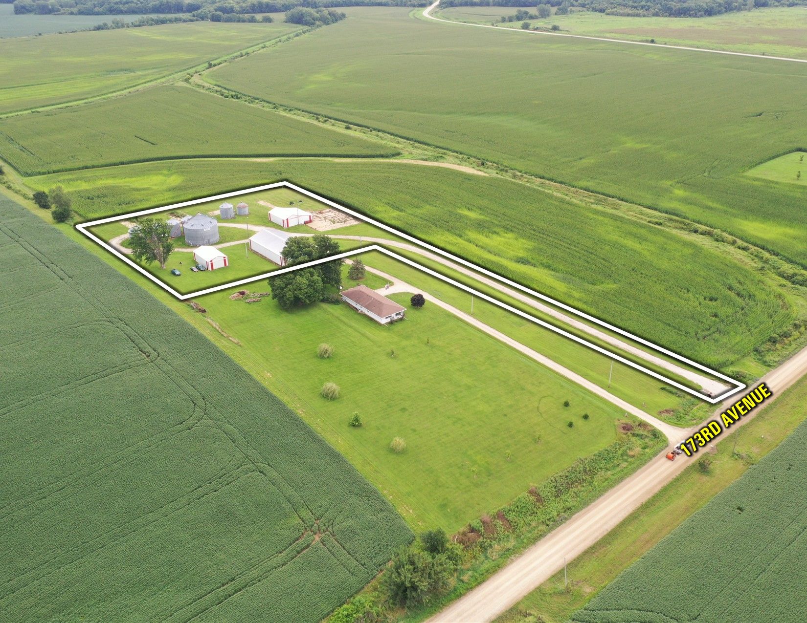 Listing Photo: Drone Outline NW